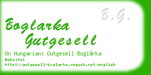 boglarka gutgesell business card